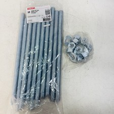 3/4 in. x 14 in. HAS-E Carbon Steel, Grade 55, Zinc-Plated Anchor Rod (10-Piece)