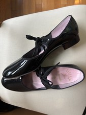 Capezio "The Dancemaker" Tap Shoes - Patent Leather - Size 10M womens -excellent