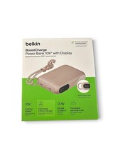 Belkin BoostCharge Power Bank 10K 20W 2-Output Color Sand, New and Sealed
