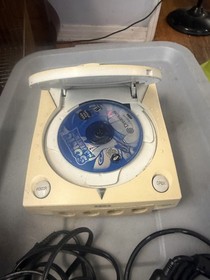 SEGA Dreamcast HKT-3020 Home Console - White Tested Working w game rb12