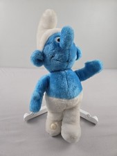 Peyo 1982 Wallace Berrie Smurf Plush 13"