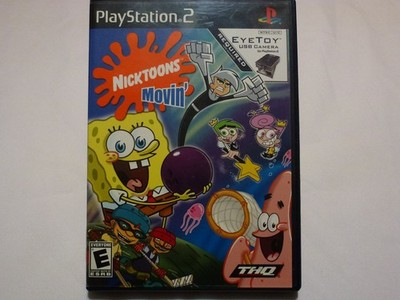 PS2 / Sony Playstation 2 - Nicktoons Movin' US mit OVP sehr guter Zustand
