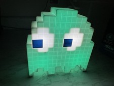 Pac-Man Ghost Light Color Changing Responds To Music 7" Paladone Retro Gaming