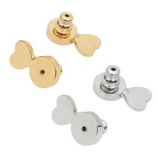 1 Pair Earring Lifters for Heavy Earrings Gold Plated Earrings Backs for Earring