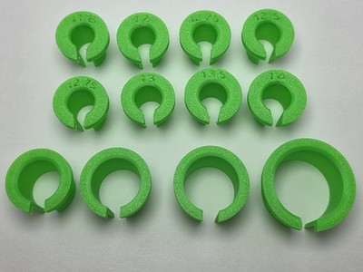Flexible Pool Cue Collet Set