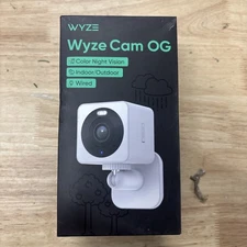 CAMERA Wyze Cam OG Security Wired Indoor Outdoor Color Night Vision NEW