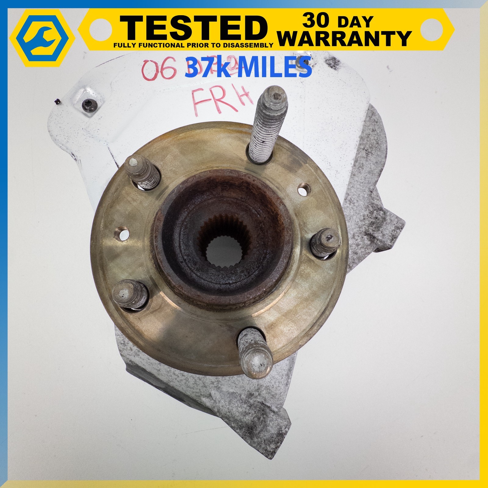 05-16 ASTON MARTIN DB9 V8 VANTAGE FRONT RIGHT KNUCKLE HUB BEARING ASSEMBLY OEM