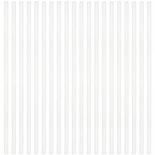 120pcs White Thermal Glue Strips 11.2x0.2inch Long Thermal Pictures Binding