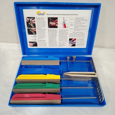 Gatco Vintage Professional Knife Sharpening System In Case **Read Description***