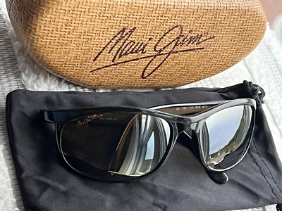 Maui Jim Typhoon MJ 168 02 Black Frame + HCL Bronze Lens Polarized