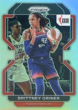 2022 Panini Prizm WNBA BRITTNEY GRINER #164 W25 SILVER PRIZM MERCURY
