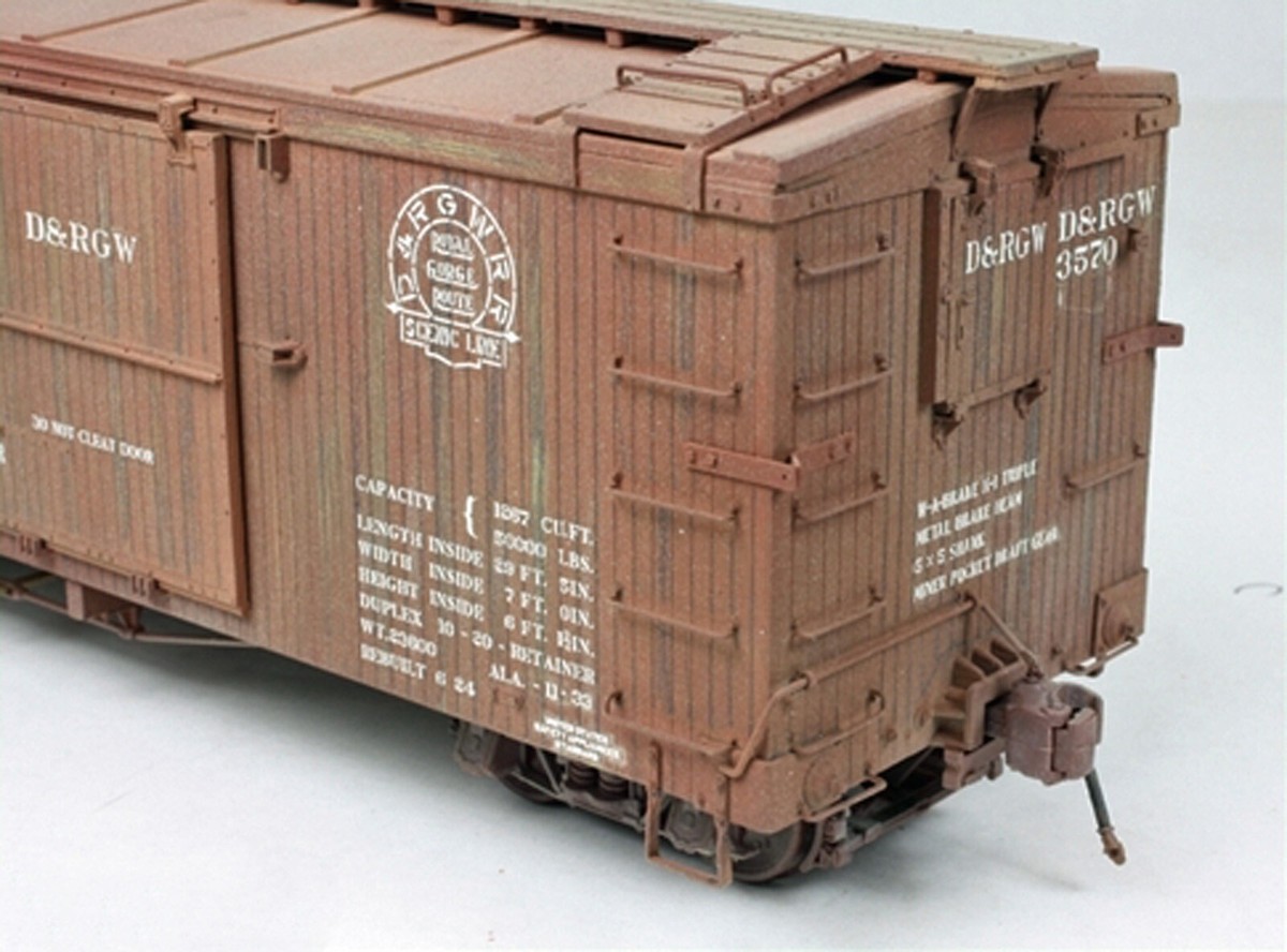 SAN JUAN CAR D&RGW 3000 SERIES BOX CAR On3 Model Railroad