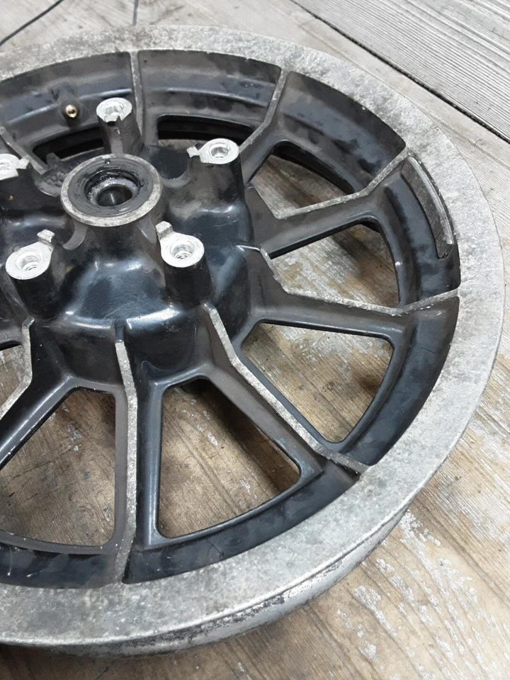 1998 98 85-98 Harley Davidson Electra Glide Rear Back Wheel Rim Assembly - Image 3 of 4