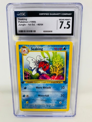 Seaking (1st Edition) graded CGC 7.5 for sale on eBay