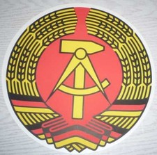 DDR:Staatsemblem 28 cm auf Plaste m.Aufh&auml;nger