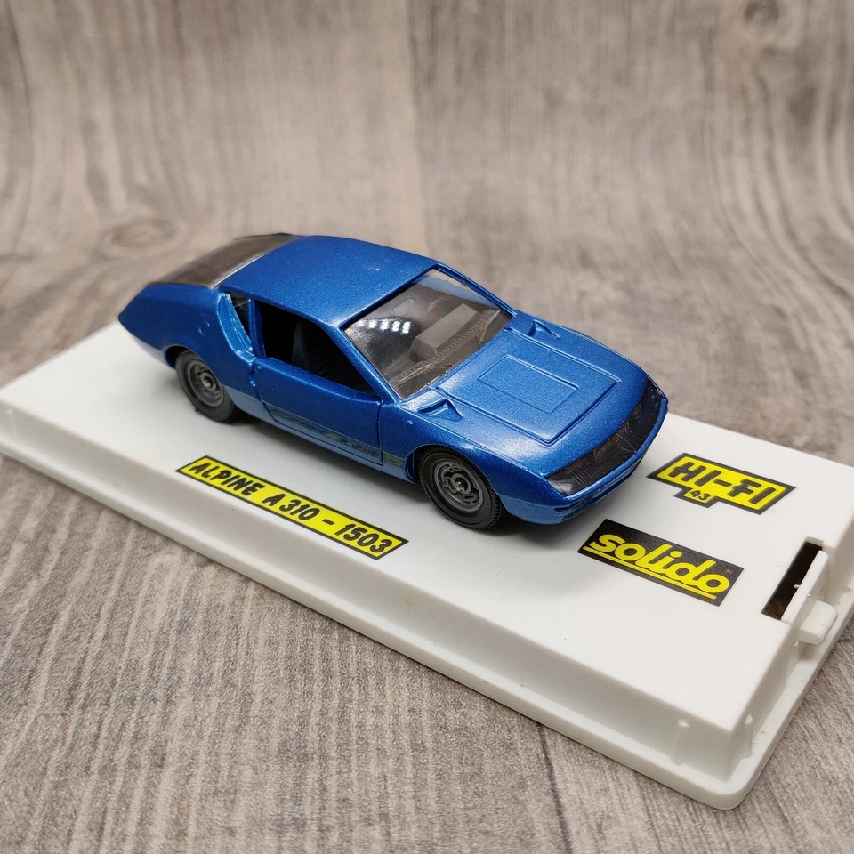 AUTO SOLIDA HI-FI 43 ALPINE A 310-1503 BLU 1:43 IN SCATOLA - Immagine 3 di 4