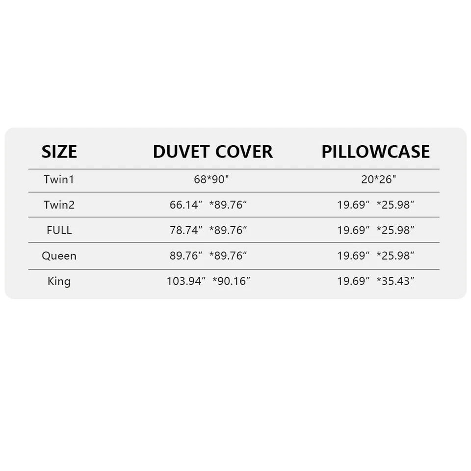3 Piece Duvet Cover Set With Shams Pillow Ultra Soft Bedding Cover for Comforter - Image 2 of 4