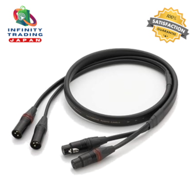 LUXMAN XLR Cable JPC-10000/XLR49.21 inch Ultimate Line Cable black 