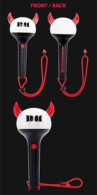 BABYMONSTER OFFICIAL LIGHT STICK with Strap, Manual, Tracking