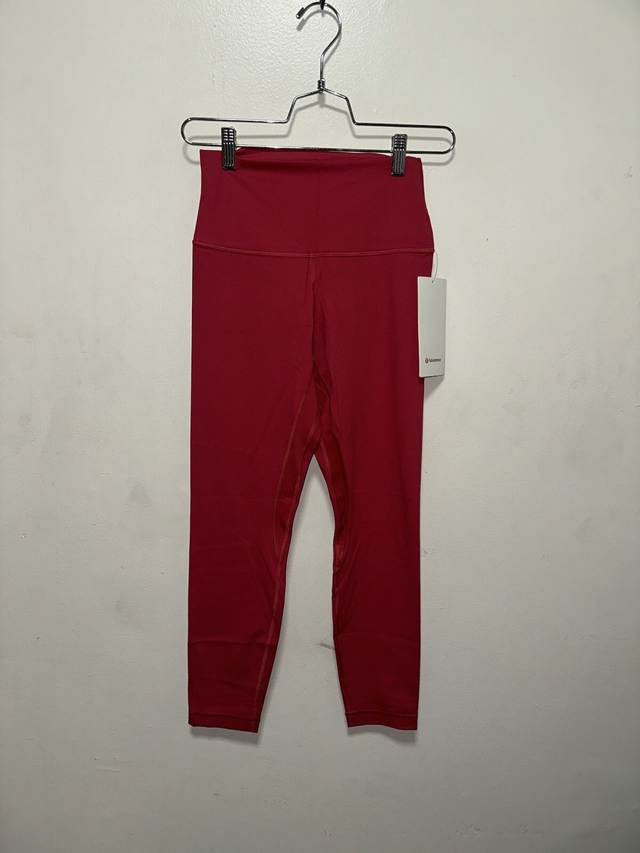 [未使用]ルルレモン Align pants 25 サイズ6 NWT Lululemon Align HR Pant 25