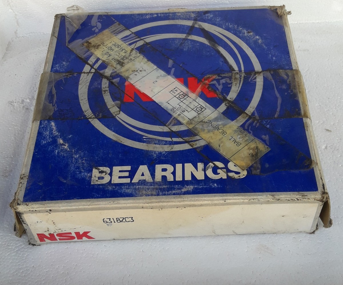 6318 ZC3 DEEP GROOVE BALL BEARING SINGLE ROW Single Seal NSK JAPAN