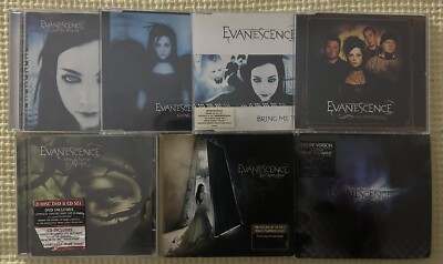 Evanescence Lotto 7 CD Diskografie: 4 Alben + 3 Singles