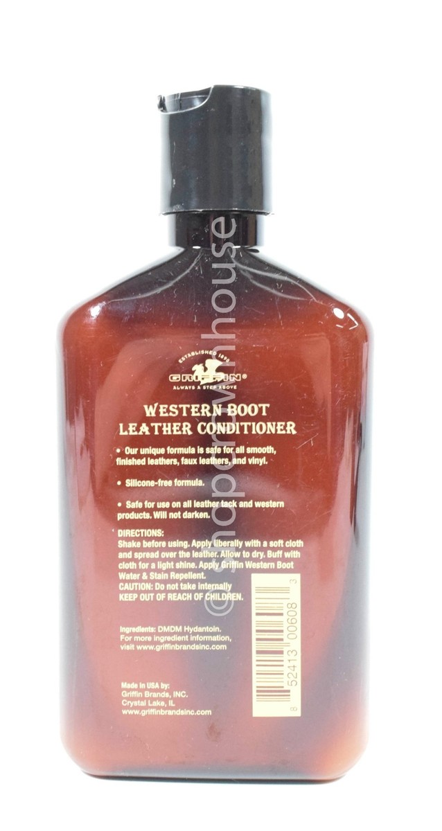 Authentic Griffin Premium Western Boot Leather Cleaner - Main Image