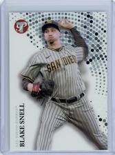 2022 Topps Pristine Blake Snell San Diego Padres Refractor Parallel Card #120