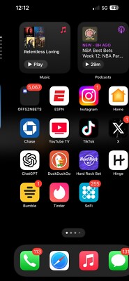 iphone pro max 13 Tik Tok Installed