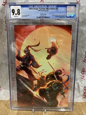 TMNT Usagi Yojimbo WhereWhen #1 Ivan Tao Virgin Variant Cgc 9.8 New Slab 2023