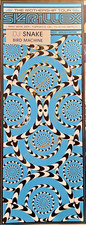 Póster Skrillex 2014 - edición azul Firmado - Duval - Toronto - 9x24 - Colaboración rara