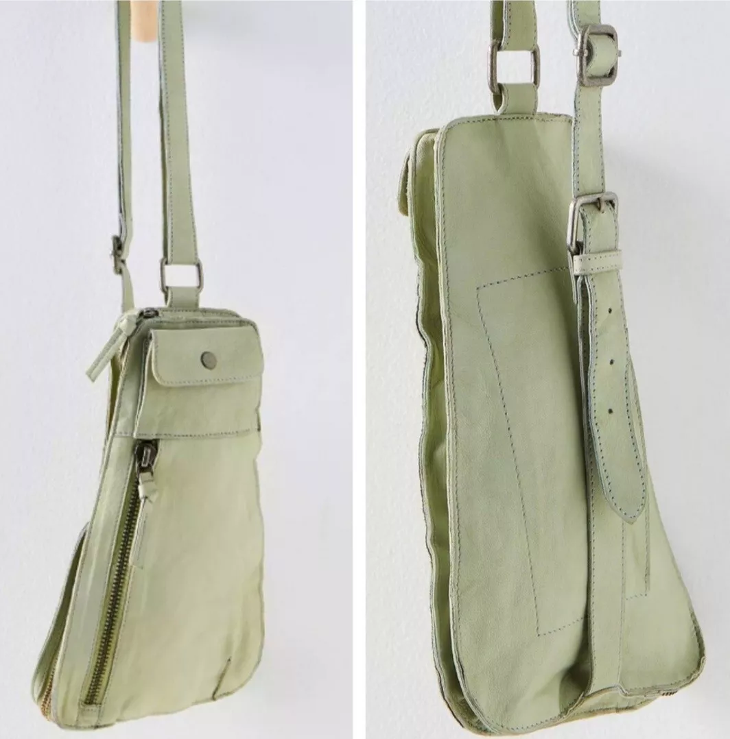 Green clearance sling bag