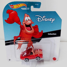 Hot Wheels Disney Character Car Sebastian GYB17-4B11 Minor Package Damage