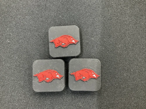 University Of Arkansas Razorback Vibration Dampener - 3 Pack