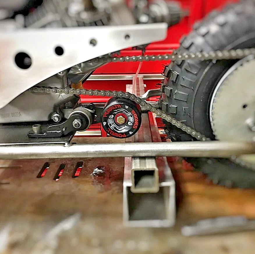 Tensor de cadena para mini bicicleta Go Cart Predator 212 Honda 6,5 HP Coleman 196 EE. UU. Foto 2 de 2