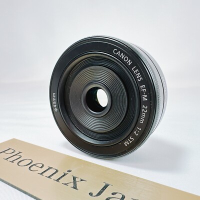 Objectif Canon EF-M 22mm 1:2 STM - Monture EF-M - Occasion