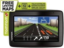 TomTom VIA 135 NAVIGATORE SATELLITARE 5 pollici Regno Unito ed Europa mappe gratuite a vita 2025 e Bluetooth