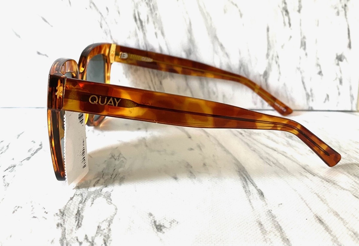 QUAY Brown Tortoise ICY 125 Lens CAT.3 Black Lenses  display picture 2