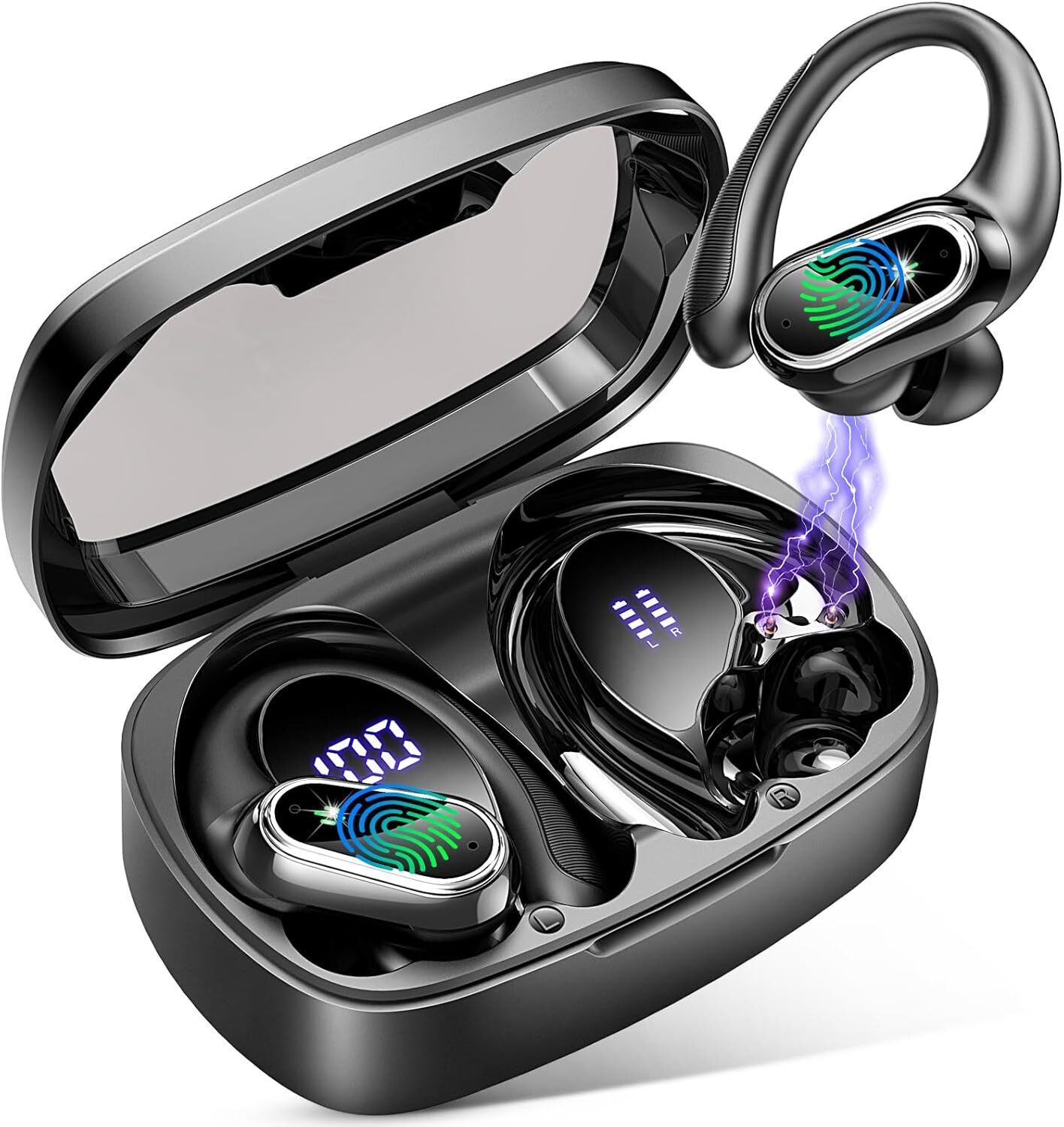 Wireless Bluetooth Sports Earbuds for Running and Workouts-image