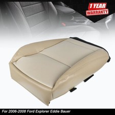 For Ford Explorer Eddie Bauer 2006-2008 Driver Bottom Leatherette Seat Cover