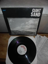 Giant Sand "Valley Of Rain" LP Zippo Records – ZONG 008 UK 1986 INSERT