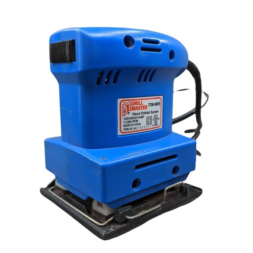 Drill Master Hand Orbital Sander 40070 