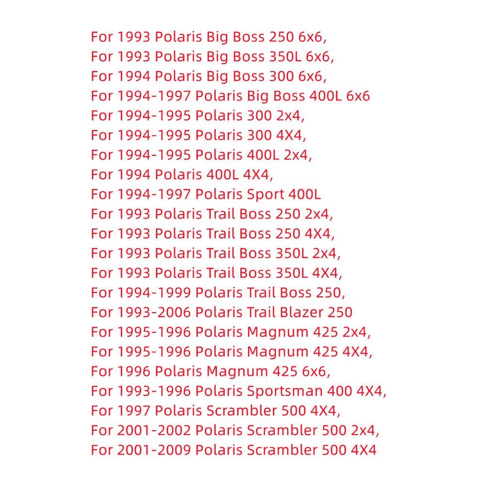 New For Polaris Trail Boss Blazer 250 Magnum 425 Petcock Fuel Shut Off Valve US - Foto 7