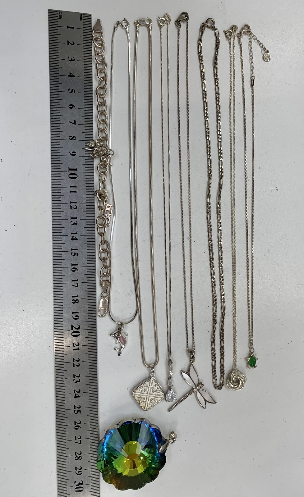 Sterling Silver Jewellery Bundle 46.76gm 9 Pieces Variety Of Designs