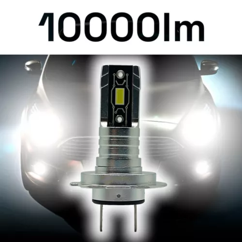 Micro H7 V12 CSP LED Headlight Bulbs Kit 8000lm For Ssangyong Rexton 2004-2012 - Picture 4 of 17