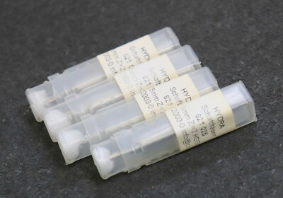 CLARKSON 4 Stück Hydra Schaftfräser 0211/72003-0 Art. Nr. 621025 Ø 2,5mm