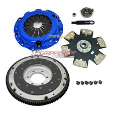 Fx Hd Stage 4 Clutch Kit Aluminum Flywheel For Mazda Rx7 Rx-7 Turbo 13b-re