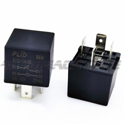 10Pcs PLID M4 012-1H1G PLID-M4-012-1H1G 12VDC 40A Automotive Relay 4Pins~