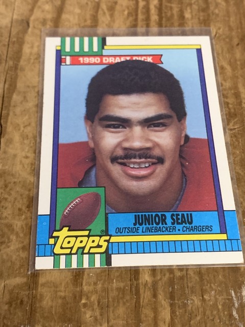 1990 Topps Junior Seau 381 Football Card For Sale Online EBay