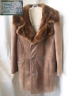 Winter Tulup Original Sheepskin SIZE 54 Tanned coat USSR quality mark
